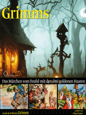 cover image of Das Märchen vom Teufel mit den drei goldenen Haaren